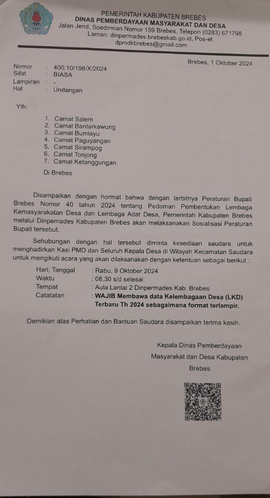 Pembentukan Lembaga Kemasyarakatan Desa dan Lembaga Adat Dess