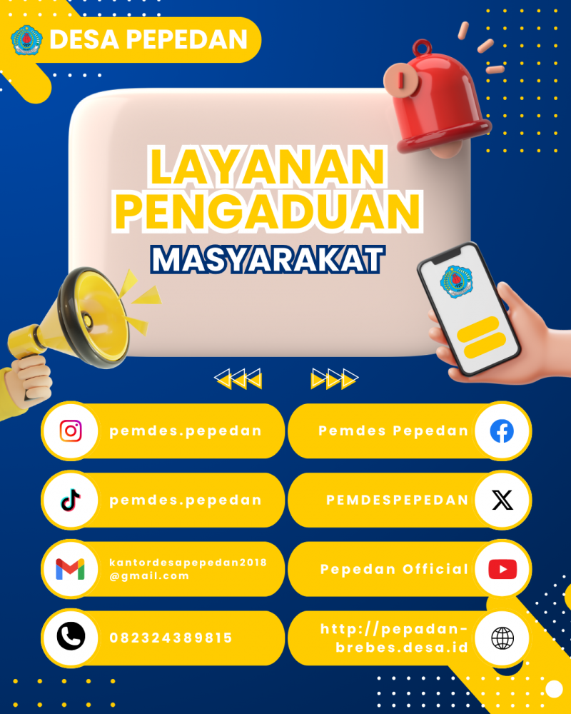 Layanan Pengaduan Pemerintah Desa Pepedan